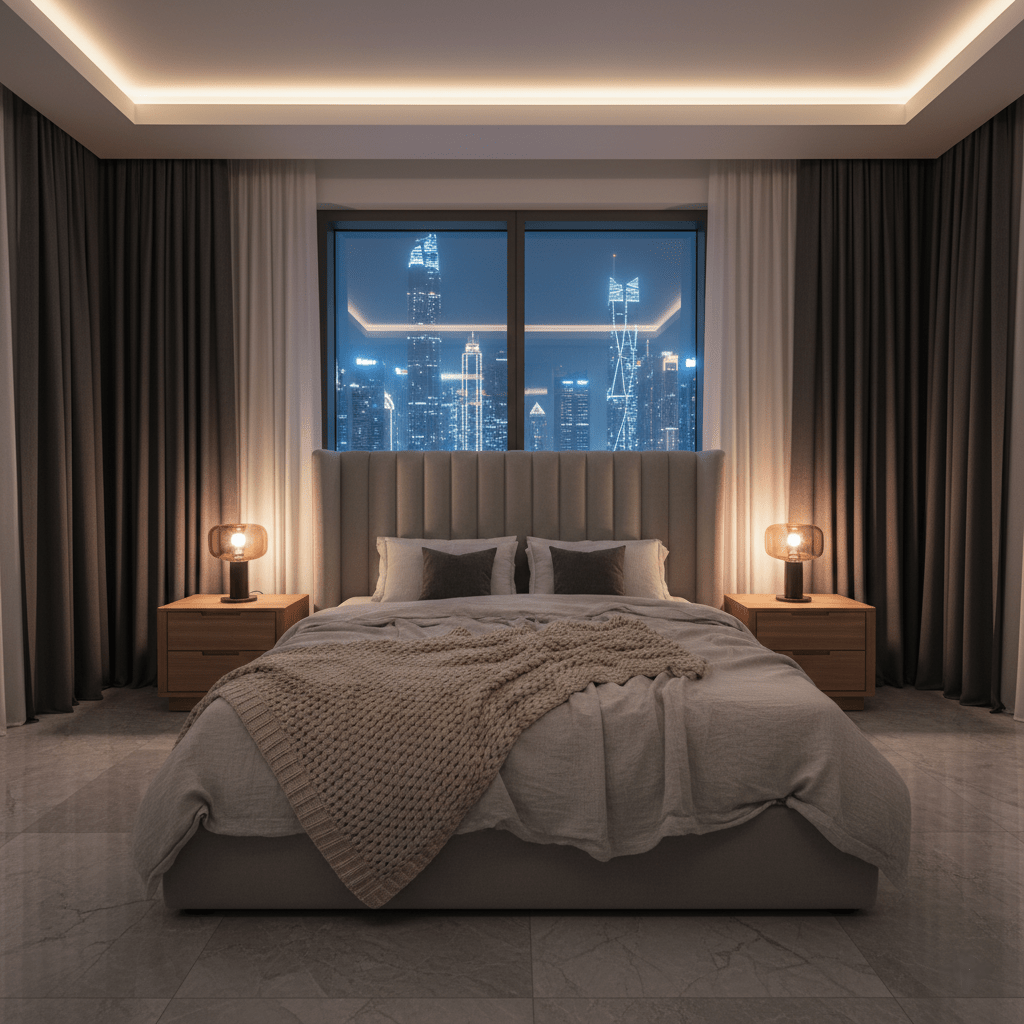 The Sleep Sanctuary: Bedroom Interior Design Dubai for Better Rest