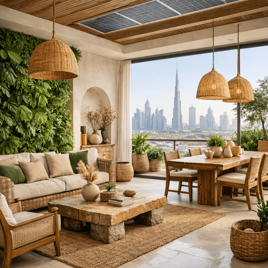 Sustainable Interior Design in Dubai: Sustainable Solutions for Modern Spaces